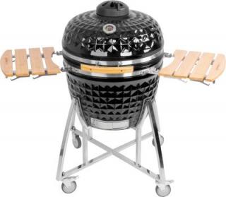 Gril Kamado Egg 26&quot; s kolieskami, priemer roštu 57,4 cm, čierny