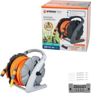 Navíjač Strend Pro Premium, so záhradnou hadicou 1/2&quot;, L-20+2 m