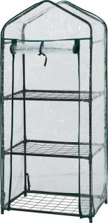 Parenisko Strend Pro Greenhouse 59,8 x 39 x 126 cm, fólia, fóliovník (59,8 x 39 x 126 cm)