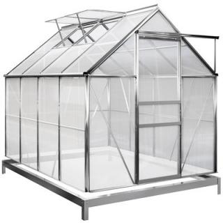 Skleník Strend Pro Greenhouse 250x190x195 cm, Alu, polykarbonát 6 mm (250 x 190 x 195 cm)