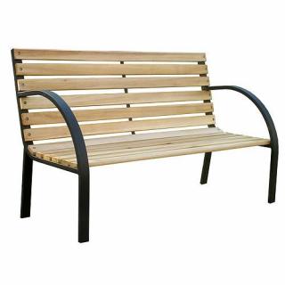 Záhradná lavička EVERILD (125 x 55 x 75 cm)