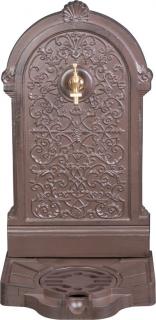 Záhradné umývadlo Strend Pro Garden LT-H20505, hnedé - hliník (390 x 330 x 720 mm)