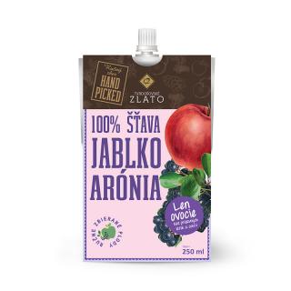 100% Jablková šťava s Bio aróniou Veľkosť: 1L