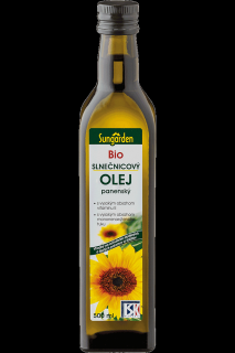 Bio panenský slnečnicový olej Sungarden 500ml