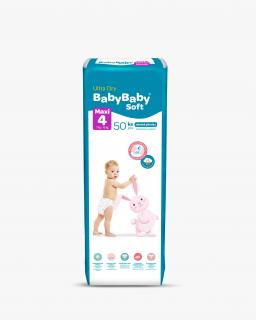 Detské plienky BabyBaby Soft Ultra-Dry Maxi 7-18 kg