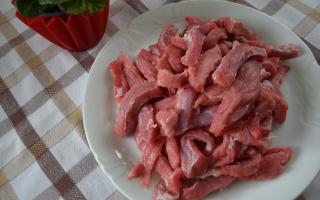 Hovädzie mäso na ragú, 1kg