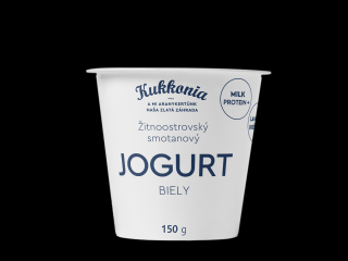 Jogurt smotanový 10% biely 150g, Kukkonia