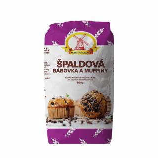 Múčna zmes na špaldovú bábovku a muffiny 500g, Kukkonia