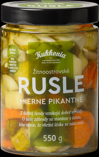 Rusle mierne pikantné 550g, Kukkonia