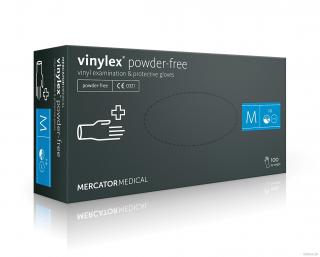 VINYLEX POWDER FREE - Vinylové rukavice (bez púdru) biele, 100 ks Velikost: M