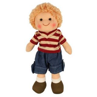 Bábika Bigjigs Toys látkový Harry, 28 cm