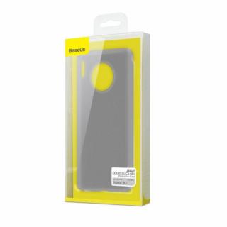 Baseus Huawei Mate 30 case Jelly Liquid Silica Gel Transparent čierna (WIHWMATE30-GD01)
