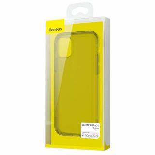 Baseus iPhone 11 Pro case Max Safety Airbags Transparent čierna (ARAPIPH65S-SF01)
