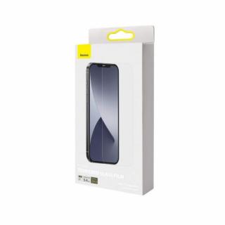 Baseus iPhone 12 mini 0.3 mm Full-glass Tempered Glass (2pcs/pack) biela (SGAPIPH54N-LS02)