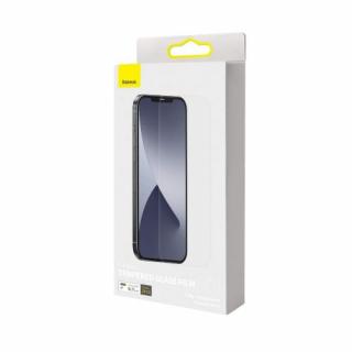 Baseus iPhone 12 Pro Max 0.3 mm Full-glass Tempered Glass (2pcs) biela (SGAPIPH67N-LS02)