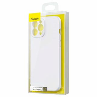 Baseus iPhone 13 Pro Max case Liquid Silica Gel Protective biela (ARYT000502)