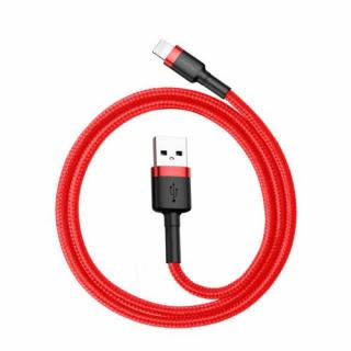 Baseus Lightning Cafule Cable 2.4A 0.5m Red + Red (CALKLF-A09)