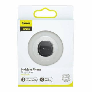 Baseus Tool Invisible Phone Holder Ring čierna (SUYB-0A)