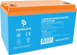 Batéria Conexpro LFP-12.8-100 LiFePO4, 12V/100Ah, M8