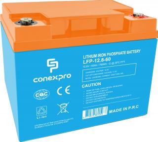 Batéria Conexpro LFP-12.8-60 LiFePO4, 12V/60Ah, T14