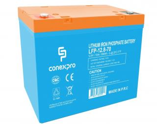 Batéria Conexpro LFP-12.8-70 LiFePO4, 12V/70Ah, T14