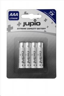 Batéria Jupio Lithium Batteries 4ks (AAA mikrotužkové)