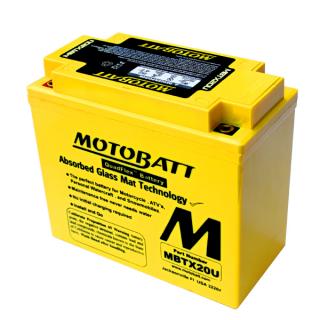 Batéria Motobatt MBTX20U 21 Ah, 12 V, 4 vývody)