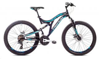 Celoodpružený bicykel Capriolo GTX 260 26 /21HT modro-černé