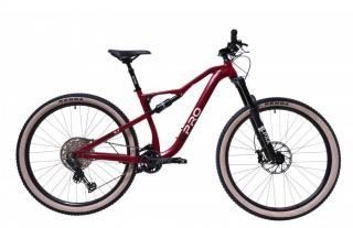 Celoodpružený bicykel Capriolo MTB FS ALL-MO 9.7 DEEP RED