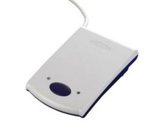 Čítačka Promag PCR-330, RFID čtečka, 13,56MHz, USB-HID, světlá