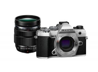Digitálny fotoaparát OM SYSTEM OM-5 M.Zuiko Digital 12-40mm II F2.8 PRO lens kit silver