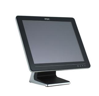 Dotykový monitor FEC AM-1015C, 15  LED LCD, PCAP (10-Touch), USB, bez rámčeka, čierno-strieborný