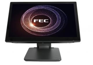 Dotykový monitor FEC XM-3015 15  LED LCD, PCAP, USB, VGA/HDMI, bez rámčeka, stojan XPPC, čierno-strieborný