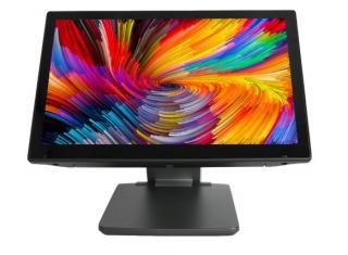 Dotykový monitor FEC XM-3015W 15,6  LED LCD, PCAP, USB, VGA/HDMI, bez rámčeka, stojan XPPC, čierno-strieborný