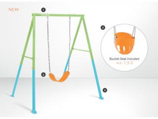 Hojdačka Intex sestava Two-in-one swing set, 1,5-10 let