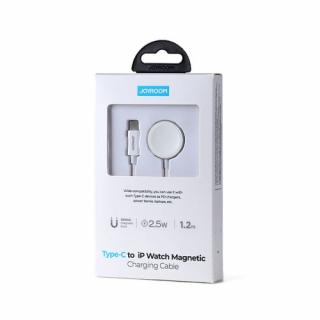 Joyroom bezdrôtový Apple Watch Charger All Series with Type-C cable 1.2m, 2.5W, biela (S-IW004S)