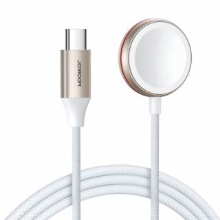 Joyroom bezdrôtový Apple Watch Charger All Series with Type-C cable 1.2m, 3.5W, biela (S-IW011)