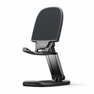 Joyroom Foldable Holder Stand for Phones and Tablets, with Adjustable Height, 4-12.9 inch, čierna (JR-ZS371)