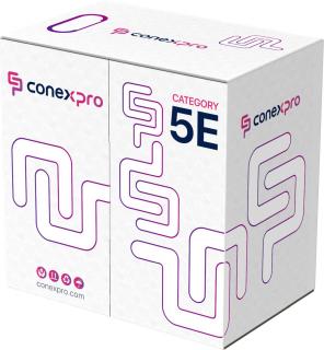 Kábel Conexpro UTP kábel ekonómy, CAT5e, LSOH, 24AWG, 305m, biely