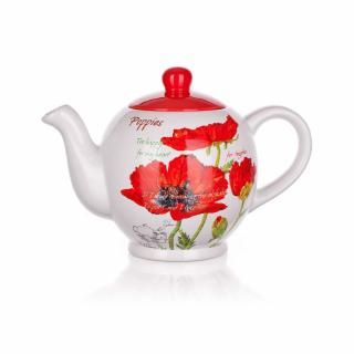 Kanvica Banquet keramická Red Poppy 1200 ml, OK