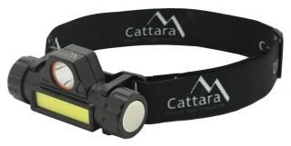 LED čelovka Cattara 120lm nabíjacia