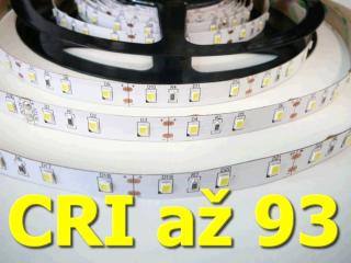 LED pásik TLE SMD 2835 60LED/m, 5m, teplá bílá, IP20, 12V, CRI 90