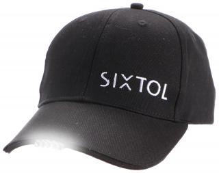 LED šiltovka Sixtol so svetlom B-CAP 25lm, nabíjací, USB, čierna