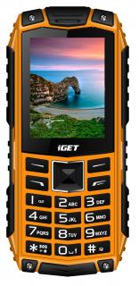 Mobilný telefón iGET DEFENDER D10 oranžový