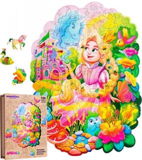 Puzzle Puzzler dřevěné, barevné - Amelia Princess of Magic
