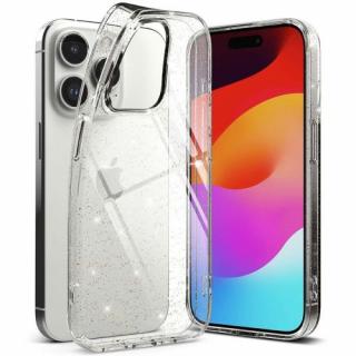 Ringke iPhone 15 Pro Case Slim Glitter Clear