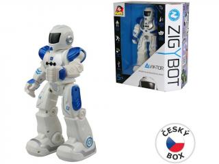 Robot Zigybot Viktor 27cm, 21 funkcí (modrý)