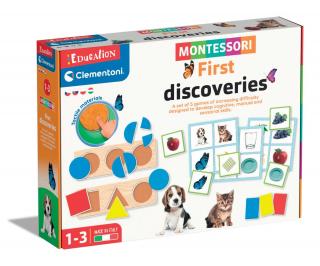 Sada Clementoni Montessori - prvé objavy, 6 hier
