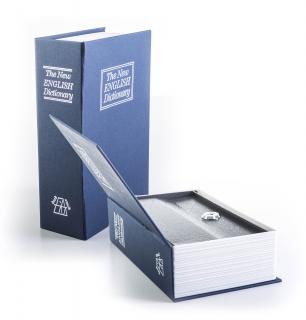 Securia Pro Trezor kniha SB01 180 x 115 x 55 mm modrá