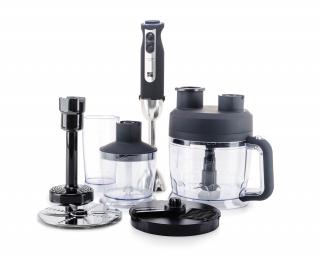 Set G21 mixér VitalStick Pro 1000 W s Food Processorom, Black